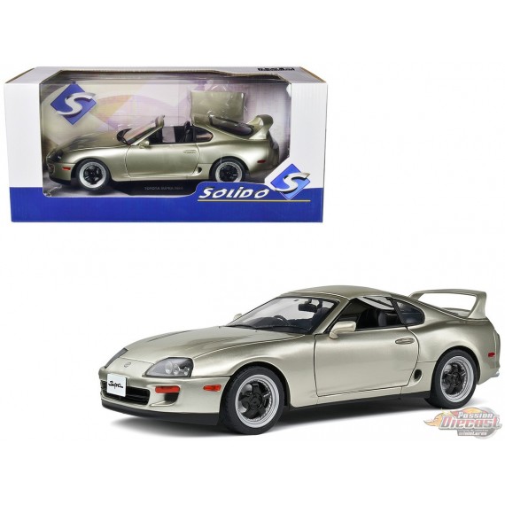 TOYOTA SUPRA MK4 (A80) TARGA ROOF - QUICKSILVER FX - 1998 - Solido - 1/18 - S1807604 - Passion Diecast 