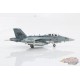 Boeing EA-18G Growler / USN VAQ-142 Gray Wolves, AJ500, USS Gerald R. Ford, 2023, with NGJ / Hobby Master 1:72 HA5158