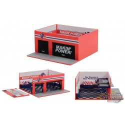 VP Racing Fuels Garage - Weekend Workshop -  Mechanic's Corner Series 10 - Greenlight 1/64 - 57103 - Passion diecast