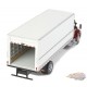 Peterbilt Model 536 with Supreme Signature Van Body in Red - Diecast Master - 1/32 - 71106