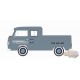 Volkswagen Service - 1978 Volkswagen Type 2 Double Cab Pickup - Club Vee-Dub Series 20 - 1/64 Greenlight - 36110 D