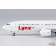 Lynx Air Boeing 737-MAX8 with Paw Prints  / C-GLYX / NG Models  1:400 / NG88028