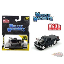 1993 Chevrolet 454 SS Pickup - Black - Mijo Exclusives - Maisto - Muscle Machines 1/64 - 15572 BK