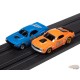 CROSSTRAX ROAD COURSE 9' SLOT CAR SET - 1/64 - Auto World - SRS351