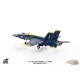 McDonnell Douglas F/A-18F Super Hornet  USN Blue Angels, n°1, 2021 - JC Wings  1:144   JCW-144-F18-004