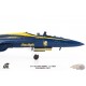 McDonnell Douglas F/A-18F Super Hornet  USN Blue Angels, n°1, 2021 - JC Wings  1:144   JCW-144-F18-004