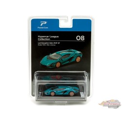 Lamborghini Sian FKP 37 - Blu Uranus - Hypercar League Collection - PosterCars - 1/64 - H08B Passion Diecast