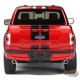 2022 Ford Shelby F-150 Pickup in Rapid Red Metallic with Black Stripes Limited Edition - 1/18 - GT SPIRIT - US061