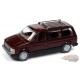 1985 Dodge Caravan in Crimson Red with Black Lower Sides - Auto World - 1/64 - AWSP167 B