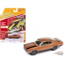 1969 Plymouth Barracuda en feu de bronze - Johnny Lightning - 1/64 - JLSP354 B