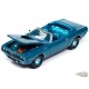 1971 Plymouth Cuda Convertible in Blue Fire Metallic - Johnny Lightning 1/64 - JLSP375 Passion Diecast
