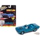 1971 Plymouth Cuda Convertible in Blue Fire Metallic - Johnny Lightning 1/64 - JLSP375 Passion Diecast