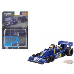 Tyrrell P34 No.3 Jody Scheckter Vainqueur du GP de Suède 1976 - Mini GT - 1:64 - MGT00583