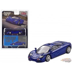 McLaren F1 Bleu Cobalt - Mini GT - 1:64 - MGT00629