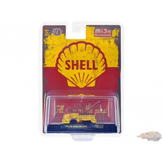 Dépanneuse Volkswagen cabine simple 1960 SHELL OIL Limité 4 800 - Mijo Exclusives - M2 Machine - 1:64 - 31500-MJS67