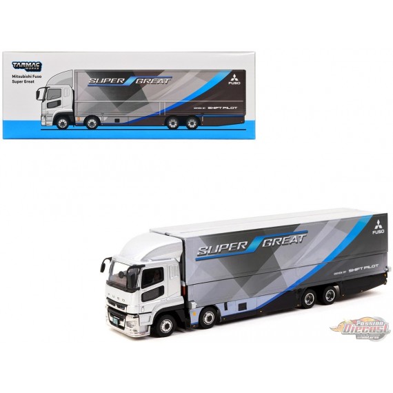 Mitsubishi Fuso super grand transporteur - Tarmac Works - 1/64 - T64T-TL001-FSG Passion Diecast