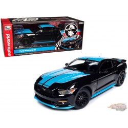 Petty's Garage - 2016 Ford Mustang in Black - Auto World - 1/18 - AW321 Passion Diecast