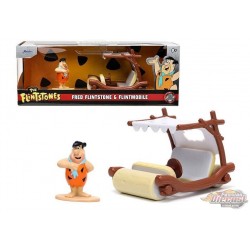 Fred Flintstone & Flintmobile - Hollywood Rides - Jada 1/32 - 33382 - Passion Diecast