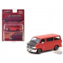 Dodge Van - Rouge - Tarmac Works - 1/64 - T64G-TL032-RE