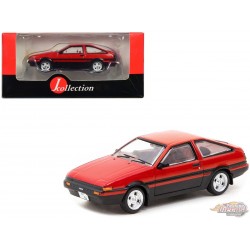 J-Collection Toyota Sprinter Trueno (AE86) Red/Black - Tarmac Works - 1/64 - JC64-001-RD