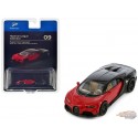 (web only)Bugatti Chiron Supersport - Rouge italien et noir nocturne - Hypercar League Collection - PosterCars - 1/64 - H09B
