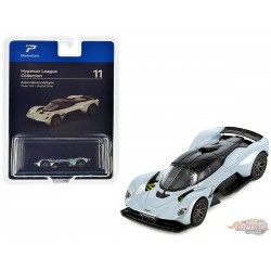 Aston Martin Valkyrie - Skyfall Argent - Hypercar League Collection - PosterCars - 1/64 - H11B Passion Diecast