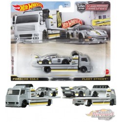 Hot Wheels Premium Car Culture Team Transport - Porsche 934.5 Legends Transport Hauler - Hot Wheels 1:64 - HPG19