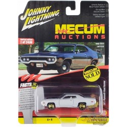 CHASE CAR Plymouth Road Runner 1971 en noir brillant - Johnny Lightning 1/64 - JLSP377GR Passion Diecast