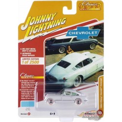 CHASE CAR 1954 Chevrolet Corvair Concept Car in Sky Blue - Johnny Lightning - 1/64 - JLSP358 BGR Passion Diecast