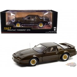 1987 Pontiac Trans Am Gran Turismo Americano (GTA)  Midnight Russet Metallic - Greenlight 1/18 - 13588