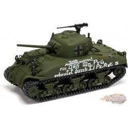 M4A1 Sherman Tank German Army I./PzRgt 5, Tunisia, 1943, Captured Tank -  Corgi 1/50 CC51032