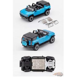 VUS GMC Hummer EV (LHD) 2023 - Bleu - GCD - 1:64 - KS-049-361 Passion Diecast