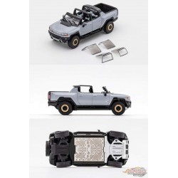 Pick-up GMC Hummer EV (LHD) 2022 - Gris - GCD - 1:64 - KS-038-218 Passion Diecast