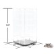 Display Case Rotatif  en plastique 1:64 pour 24 voitures  - MJ17032