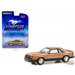 1980 Ford Mustang Cobra - Dark Chamois - The Drive Home to the Mustang Stampede Series 1 - 1/64 Greenlight - 13340 F