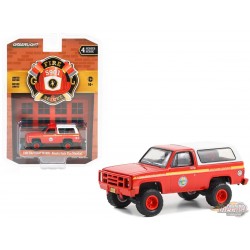 West Battalion -1984 Chevrolet M1009 - Alaska State Fire Marshal  - Fire & Rescue Series 4 -1/64 Greenlight - 67050 D