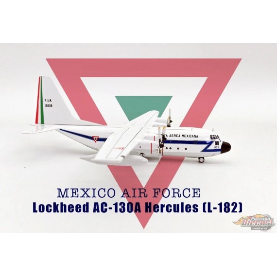 Lockheed C-130A Hercules  Fuerza Aerea Mexicana Mexico Air Force / 10609 /  EL Aviador Models - 1:200 - EAV609