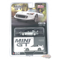 CHASE CAR Honda S2000 (AP2) CR Grand Prix Blanc - Mini GT - 1:64 - MGT00656GR Passion Diecast