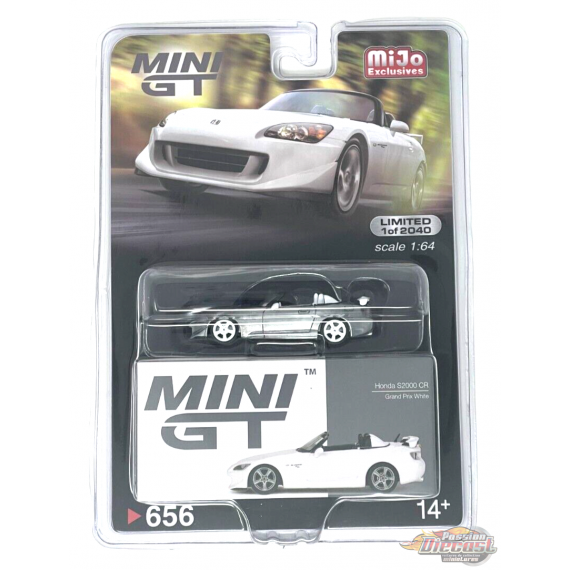 CHASE CAR Honda S2000 (AP2) CR Grand Prix Blanc - Mini GT - 1:64 - MGT00656GR Passion Diecast