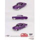 Lincoln Capri Hot Rod 1954 Violet Métallisé - Mini GT - 1:64 - MGT00757 Passion Diecast