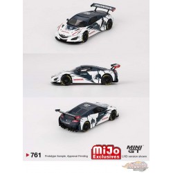 Honda NSX GT3 EVO AlphaTauri Yuki Tsunoda 2023 Red Bull Formula Nurburgring - Mini GT - 1:64 - MGT00761 Passion Diecast
