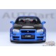 Nissan Skyline GT-R (R34) Z-tune (Bayside Blue/Carbon) - Autoart - 77460 Passion Diecast