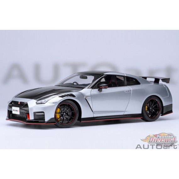 Nissan GT-R (R35) Nismo 2022 Special Edition (Ultimate Metal Silver) - Autoart - 77503 Passion Diecast