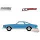 1973 Chevrolet Chevelle SS 454 Bleu clair et argent - GreenLight Muscle Series 29 - 1/64 Greenlight - 13360 D