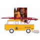 1968 Volkswagen Type 2 Double Cab Pickup Ladder Truck - Smokey Bear Series 4 - 1/64 Greenlight - 38070 B
