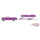 1974 Cadillac Eldorado &1972 Chevrolet C30 - Hollywood Hitch & Tow Series 13 - Greenlight - 1-64 - 31180 C