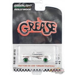 (Green Machine) Greased Lightnin' - 1948 Ford De Luxe - Grease (1978) - Hollywood Series 40 - 1/64 Greenlight - 62010 AGR