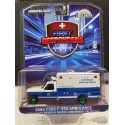 (Green Machine) sauvetage de Long Beach, Californie - Ambulance Ford F-350 1993 - Hobby Exclusive - 1/64 Greenlight - 67062GR