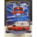 (Green Machine) service d'incendie officiel de ville de New York - 1994 Ford F-350 - Hobby Exclusive - 1/64 Greenlight - 67063GR