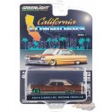 (Green Machine) 1973 Cadillac Sedan deVille - California Lowriders Series 4 - 1/64 Greenlight - 63050 EGR